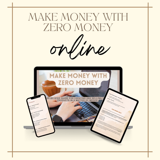 Make Money With Zero Money