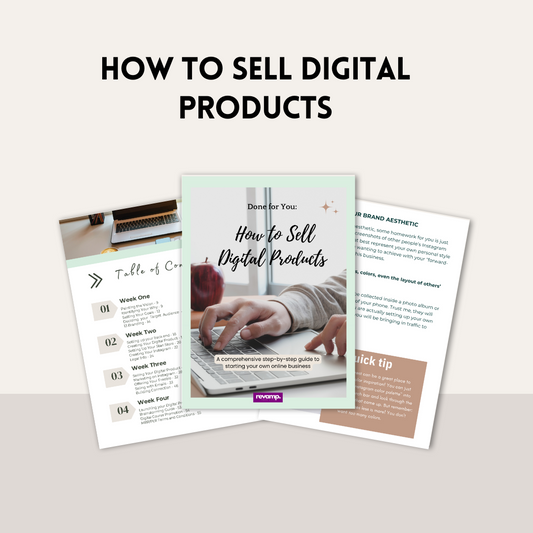 How to Sell Digital Products