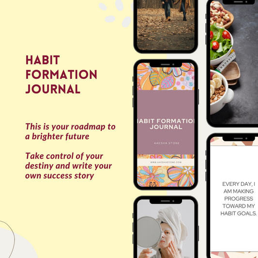 Habits Formation Journal with 30 Affirmations